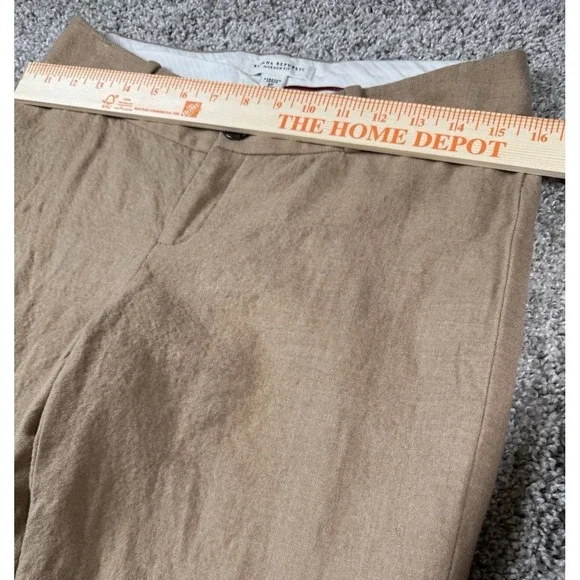 Banana Republic‎ Womens Jackson Fit Wool Blend Dress Pants Work Stretch 8 Petite - Picture 7 of 9